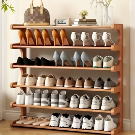 Multi-layer Shoe Rack-Only Self-pickup Platform Waybills Are Allowed. (Option: 6tier shoe rack)