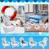 Beach Chair Home Decoration Creative Cute Ocean Beach Chair Ornament Wooden Craft Mini Miniature Kids Toy Decoraci��n Hogar