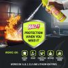 HALT! Handheld Fire Fighting Foam Spray ��� Non-Toxic, Easy to Use, Store, and Find in Emergency ��� Compact & Portable ��� Ideal for Home, Kitchen