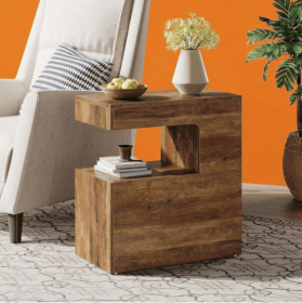 Rattan Table, Coffee Table (Color: Brown)